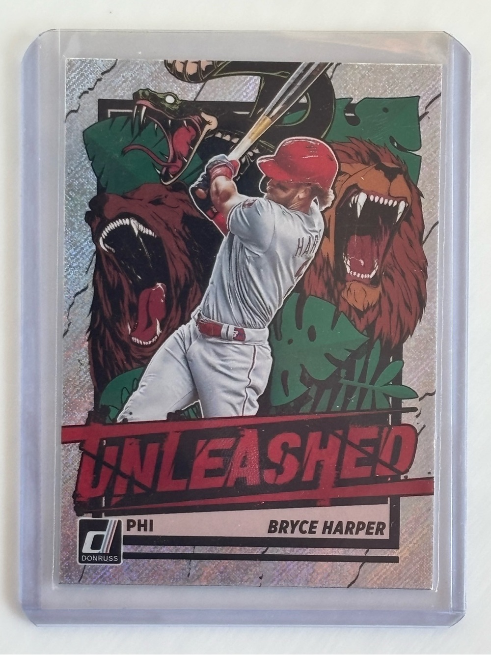 Bryce Harper 2021 Donruss Unleashed #UNL22 Philadelphia Phillies Insert